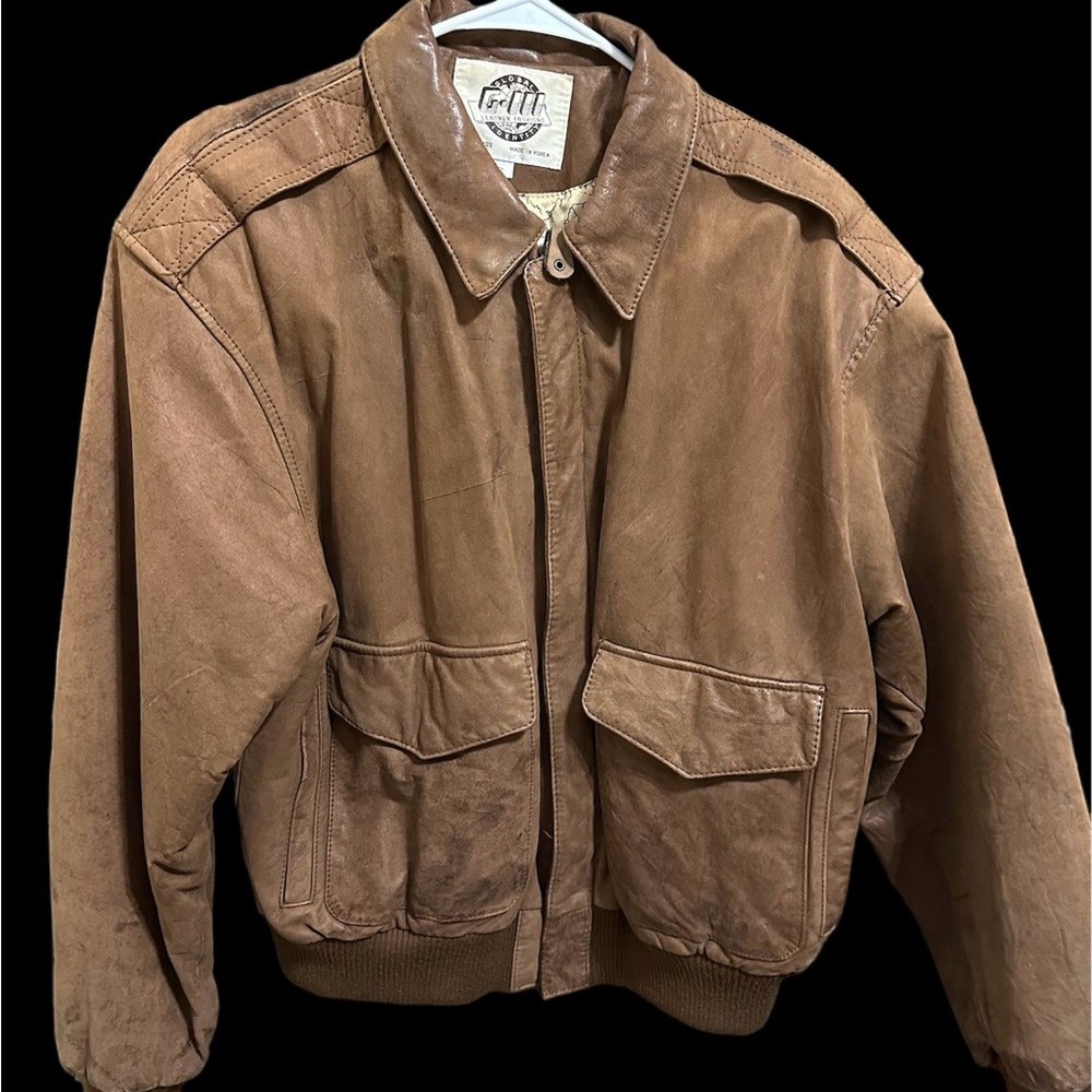 Vintage leather jacket